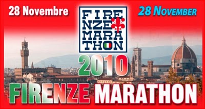 Firenze Marathon 2010: Domenica 28 Novembre 2010 si corre 