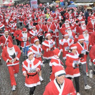 Conto alla rovescia per la Santa Klaus Running-Half Marathon 
