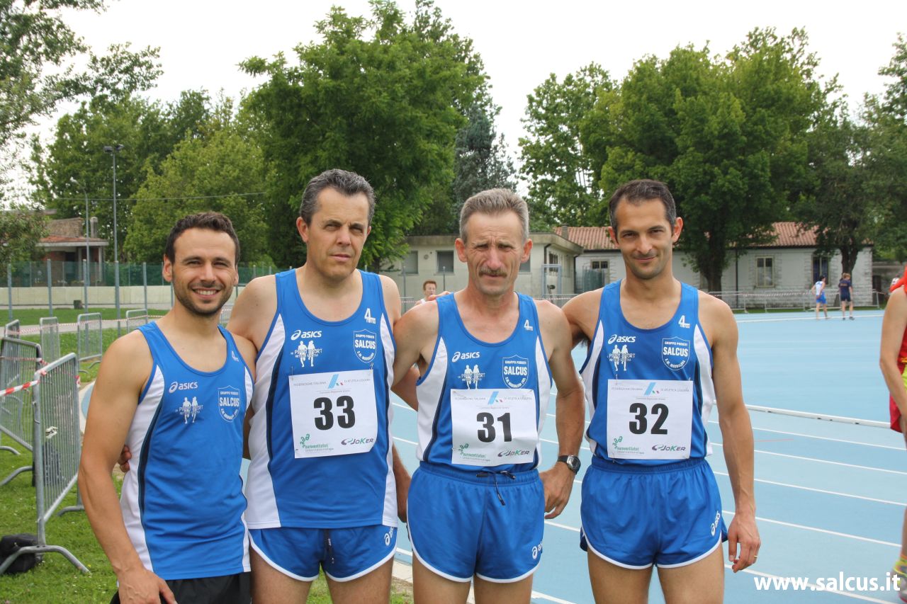 CDS su pista Master FIDAL Veneto