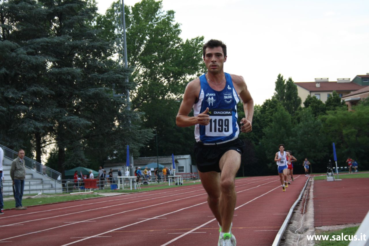 Massimo Tocchio dalla testa della gara