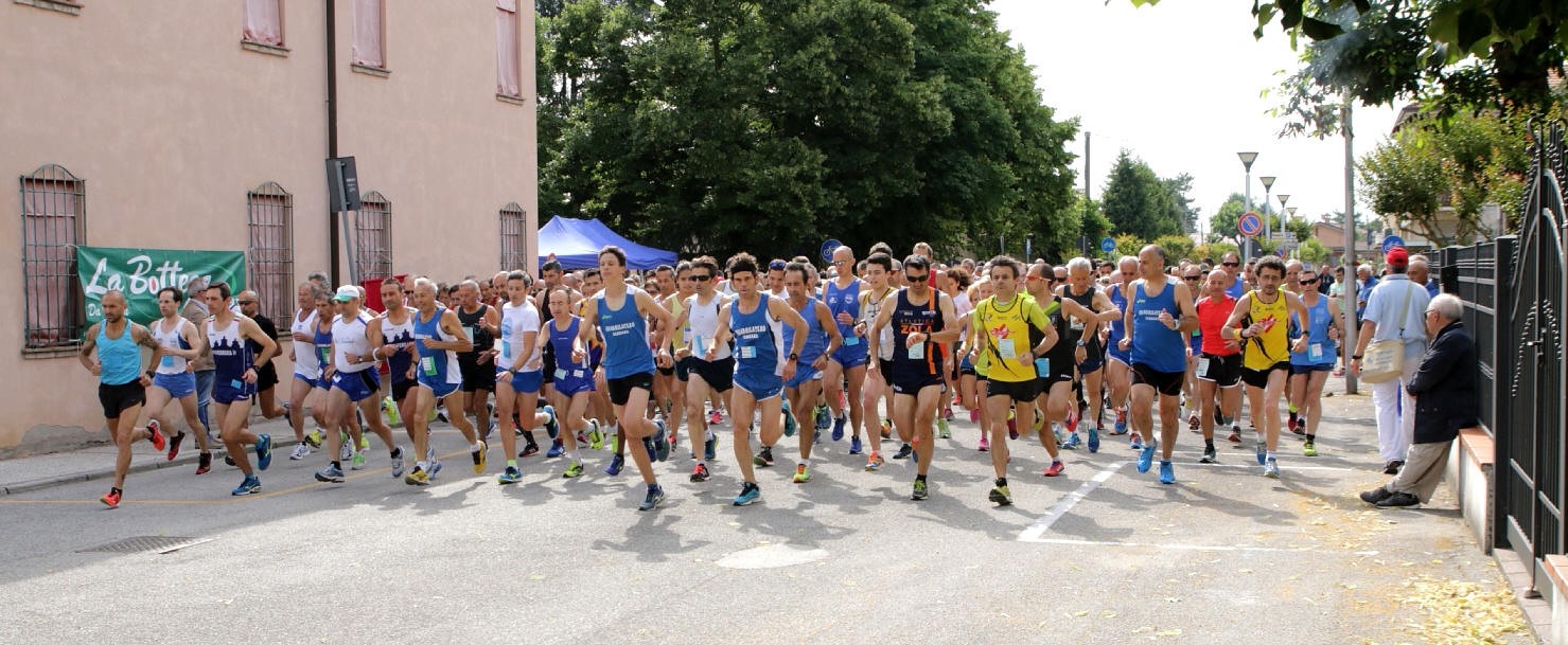 Corsa dell'aglio a Voghiera: Bellinello vince i 5.000!!!
